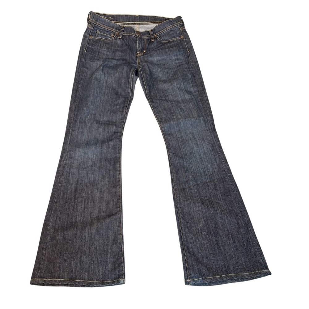 Citizens Of Humanity Jeans Womens Size 27x31 Ingrid Stretch Low Waist Flare Blue